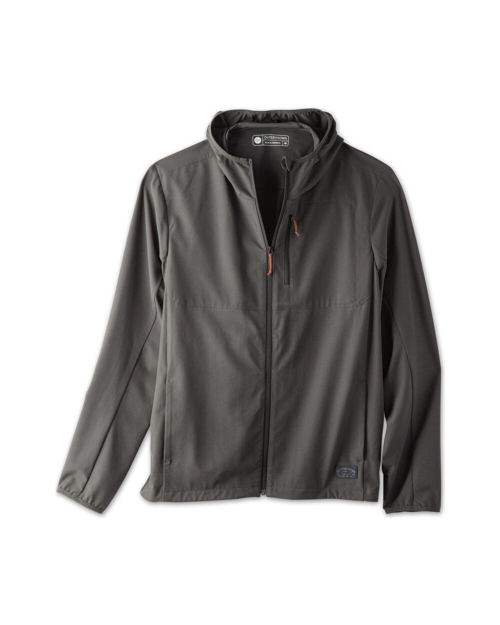 Outerknown The Alta Windbreaker, Charcoal
